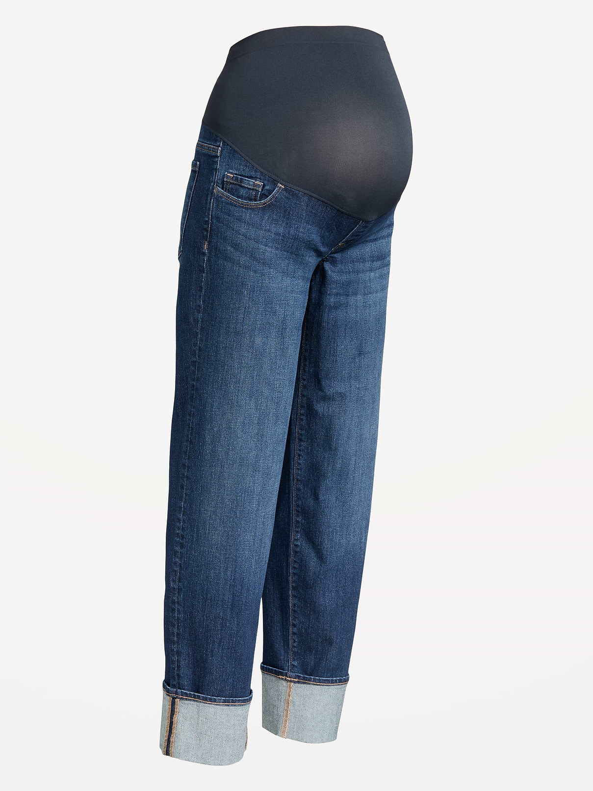 Image 2 of 2, Maternity Full-Panel OG Loose Jeans