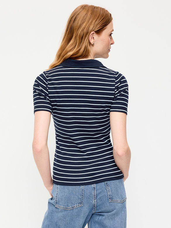 Keyhole Polo Top