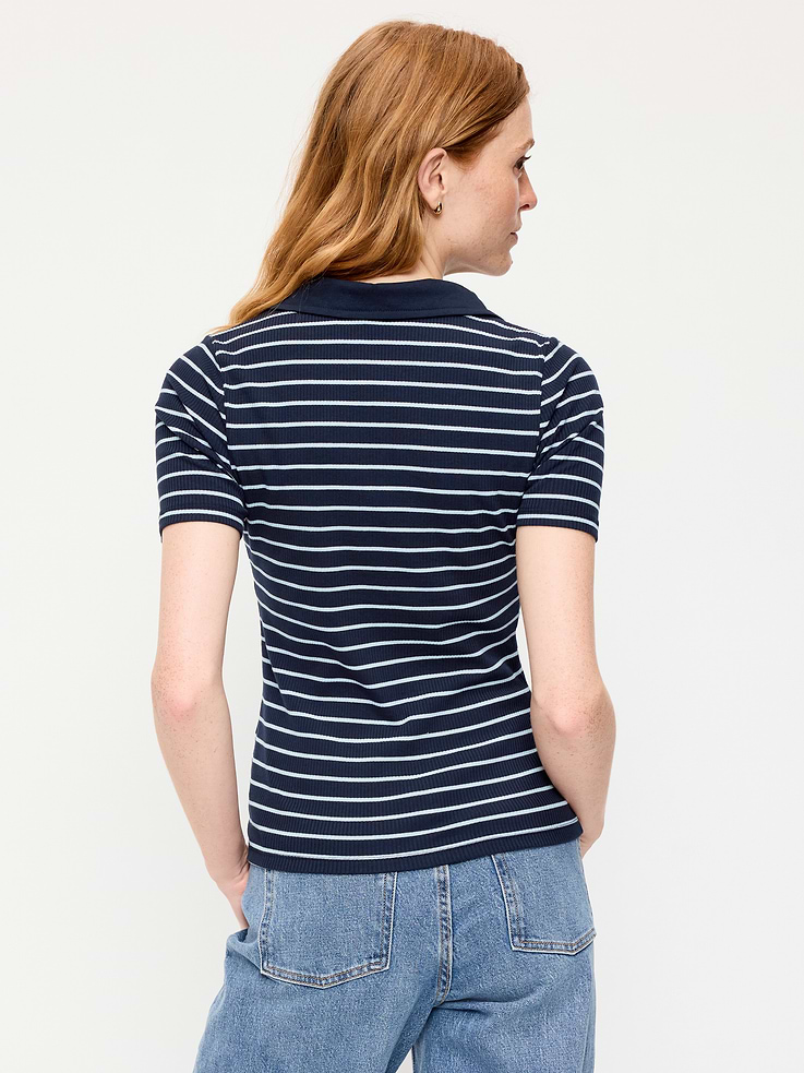 Image number 2 showing, Keyhole Polo Top