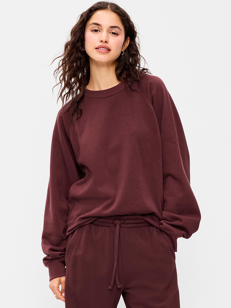 Image number 1 showing, Oversized Raglan Sweatshirt