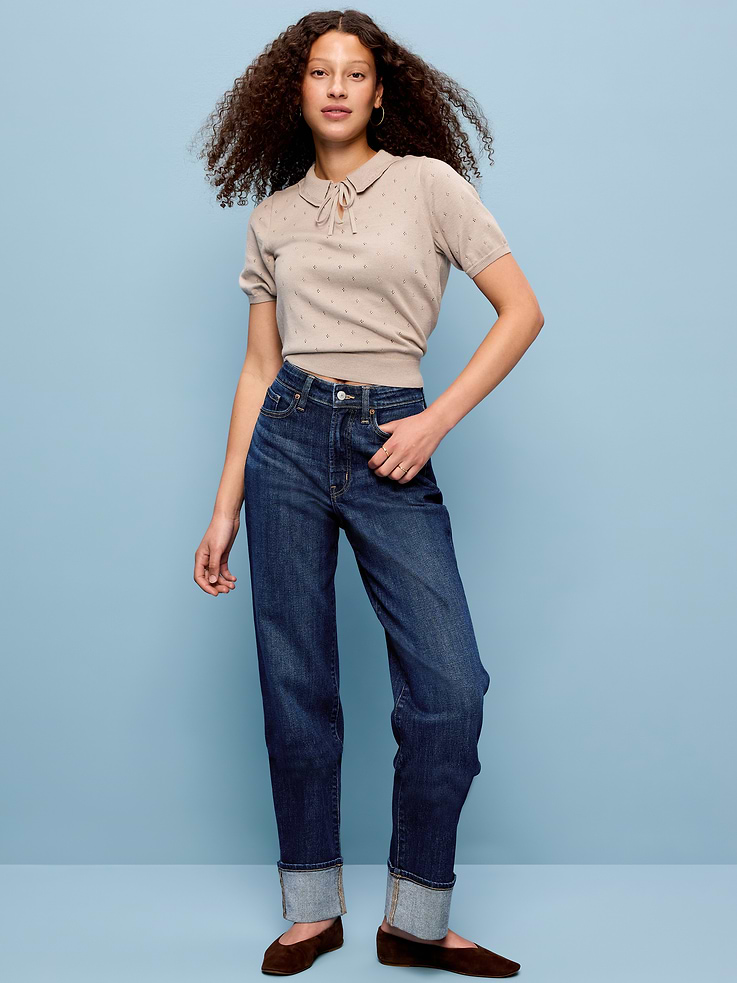 Image number 1 showing, High-Waisted OG Loose Jeans