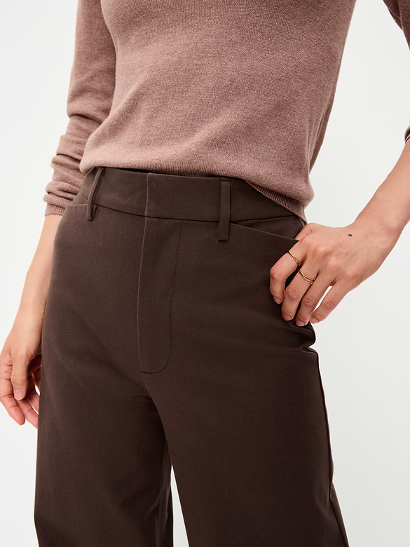 High-Waisted Pixie Super Wide-Leg Pants