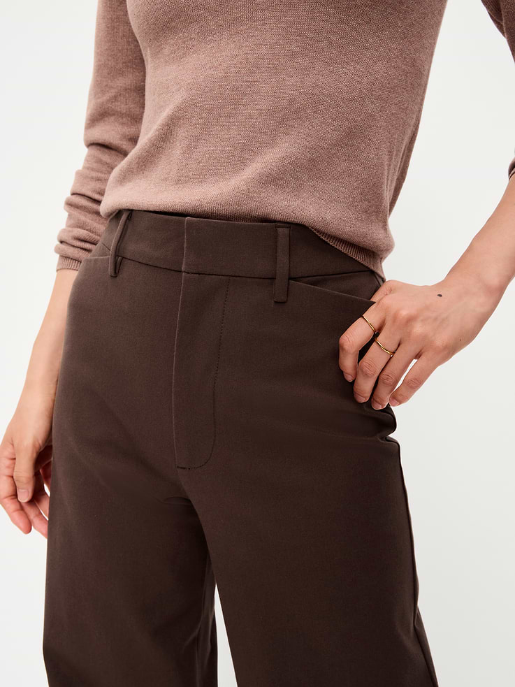 Image number 5 showing, High-Waisted Pixie Super Wide-Leg Pants