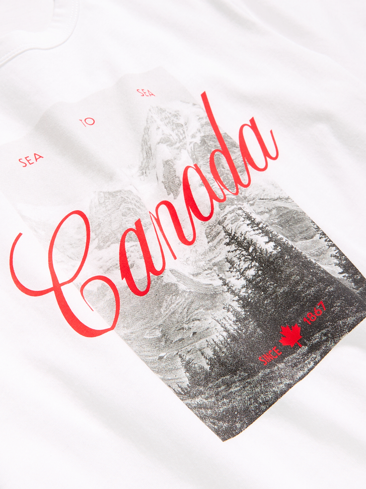 L'image numéro 3 présente T-shirt passe-partout ras du cou à imprimé