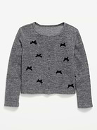 Image number 1 showing, CozePlush Cardigan Sweater for Girls