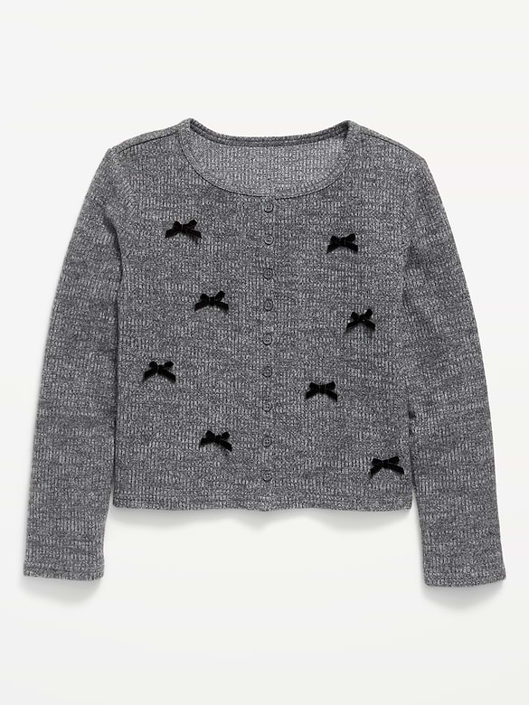 CozePlush Cardigan Sweater for Girls