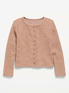 Image number 1 showing, CozePlush Cardigan Sweater for Girls