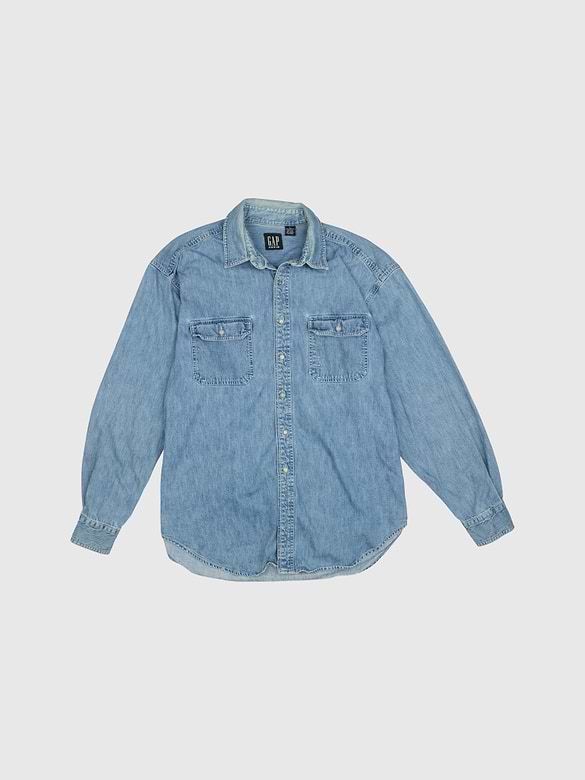 GapVintage Mens 90s Woven Shirt - XL