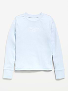 Image number 1 showing, Long-Sleeve Logo Graphic T-Shirt for Girls