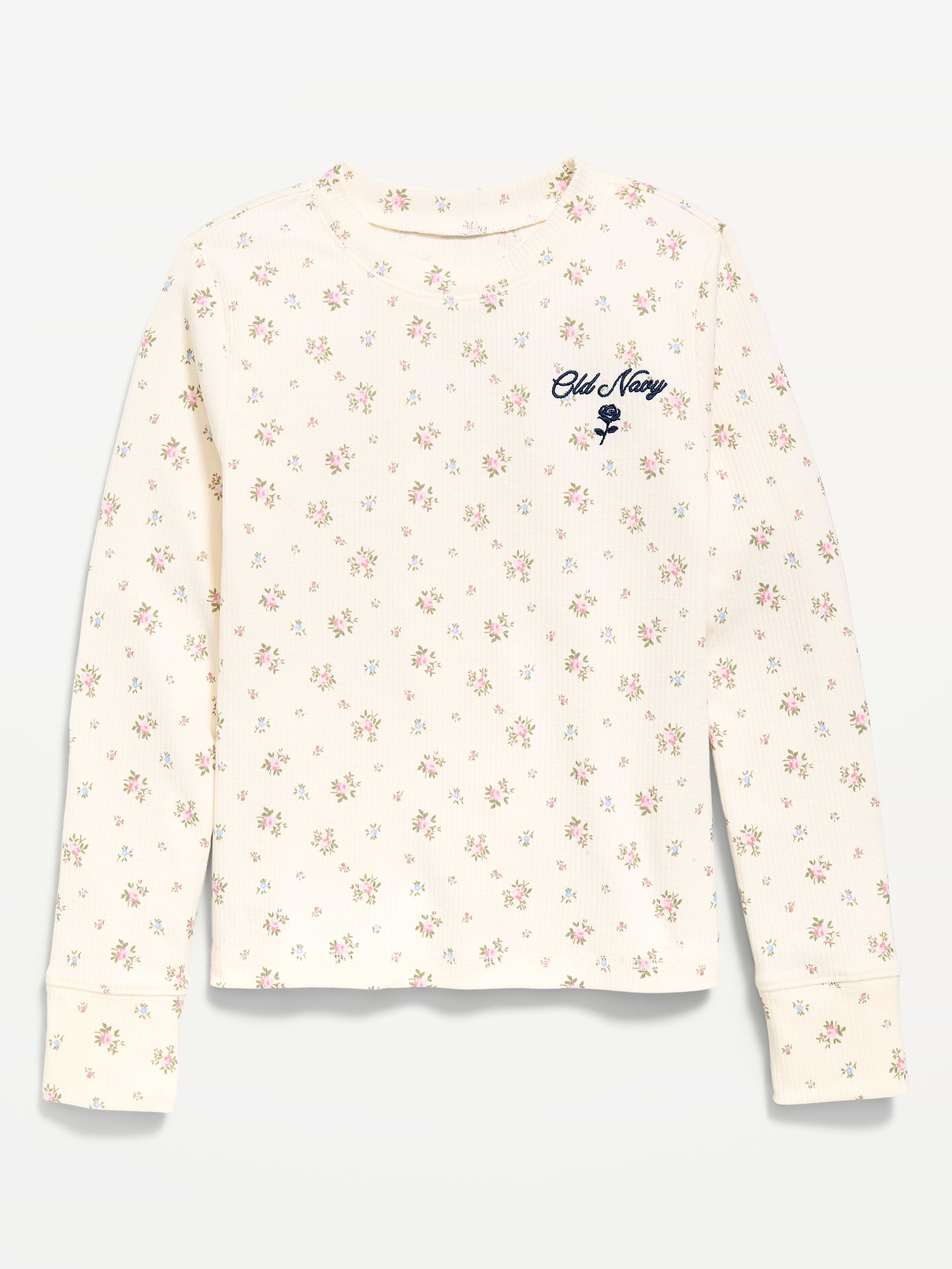 Image number 1 showing, Long-Sleeve Logo Graphic T-Shirt for Girls