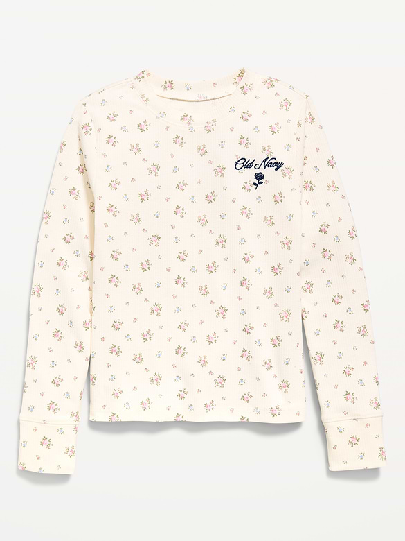 Long-Sleeve Logo Graphic T-Shirt for Girls
