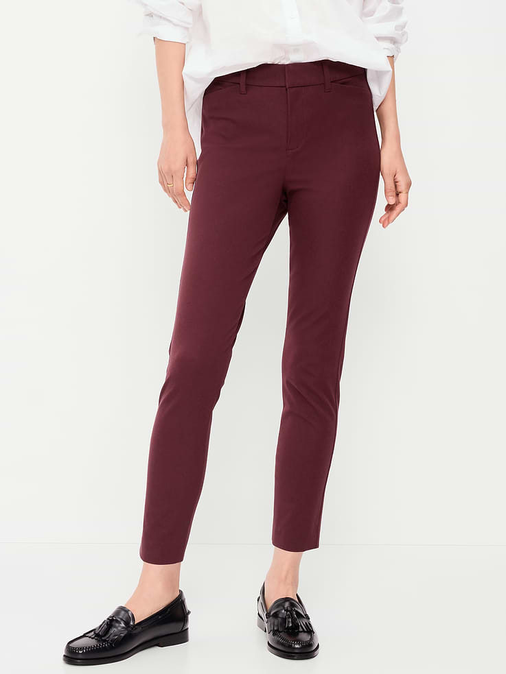 Image number 2 showing, High-Waisted Pixie Skinny Ankle Pants