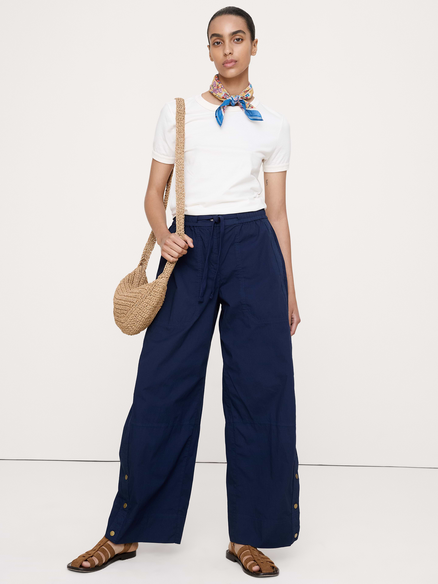 Image number 1 showing, Ripstop Cotton Pull-On Pant