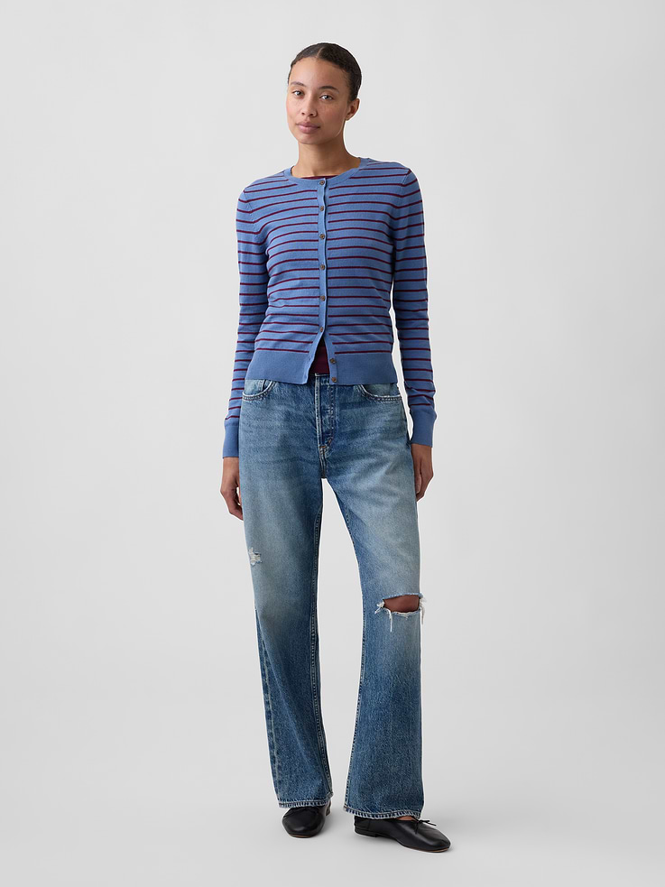 Image number 3 showing, Crewneck Cardigan