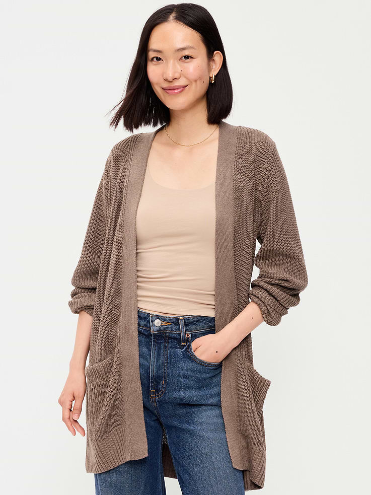 Image number 1 showing, Longline Open-Front Wrap