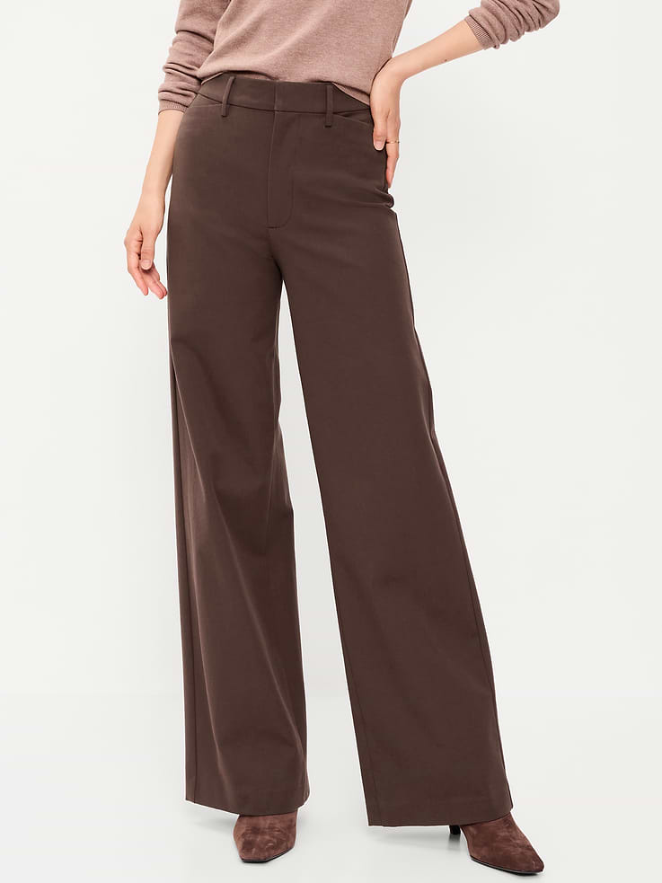 Image number 2 showing, High-Waisted Pixie Super Wide-Leg Pants