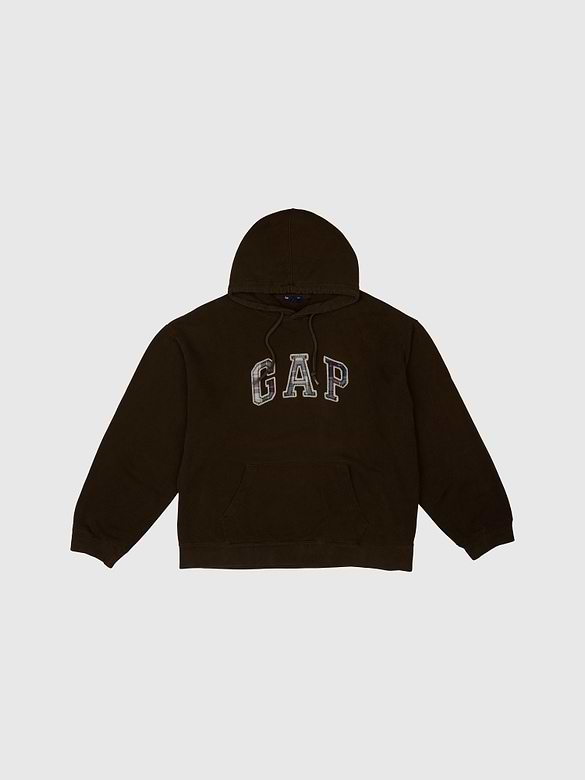 GapVintage Mens 2010 Logo Hoodie - L