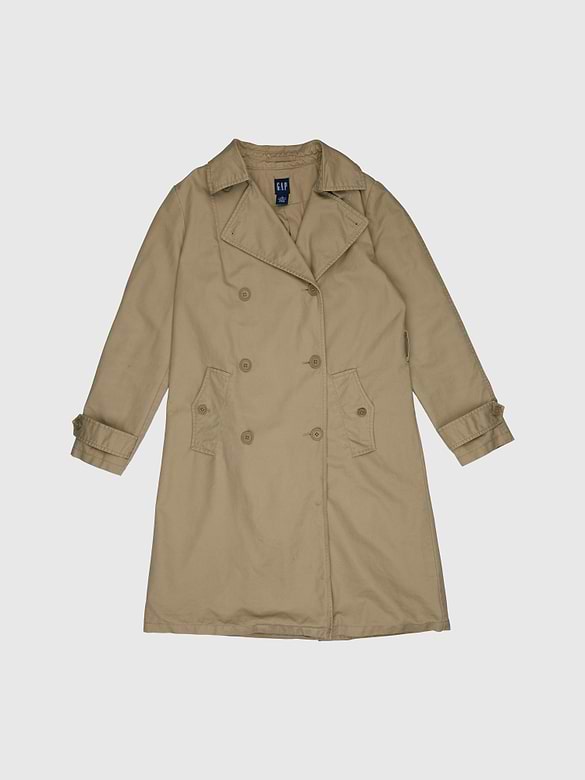 GapVintage Mens 2003 Trench Coat - M