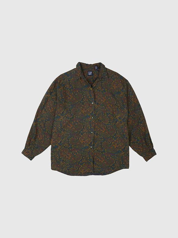 GapVintage Womens 90s Woven Shirt - L