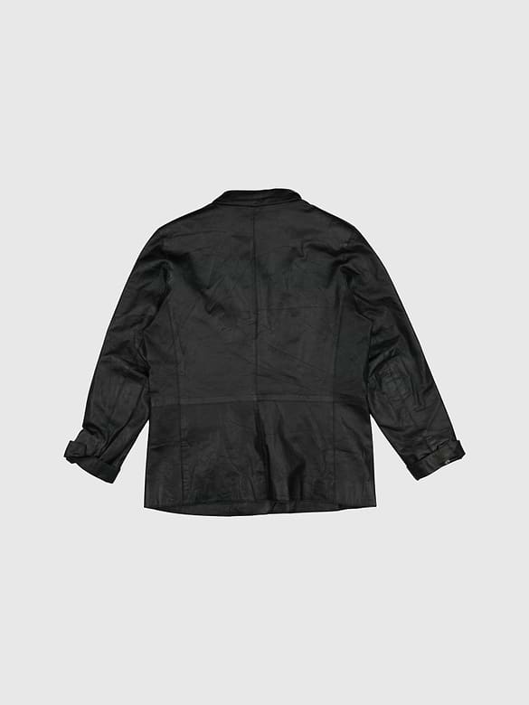 GapVintage Womens 90s Leather Jacket - L