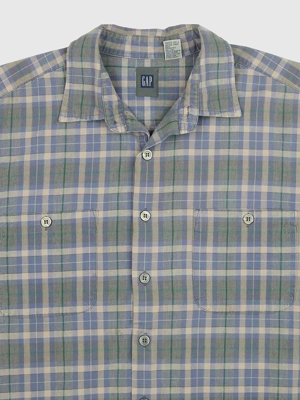 GapVintage Mens 90s Woven Shirt - XL