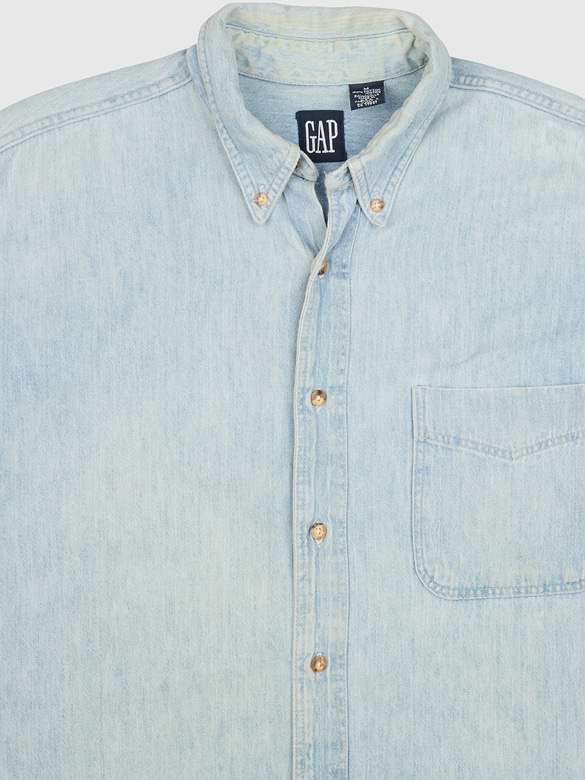 GapVintage Mens 90s Woven Shirt - M