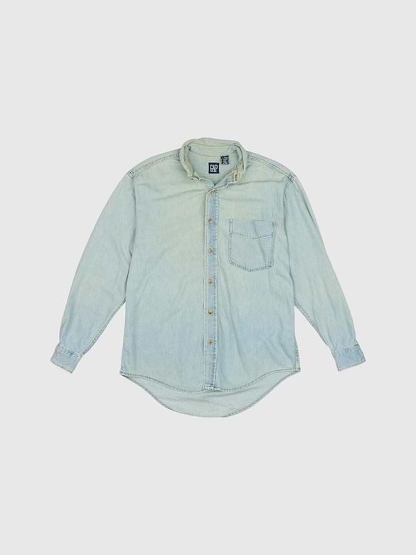 GapVintage Mens 90s Woven Shirt - M