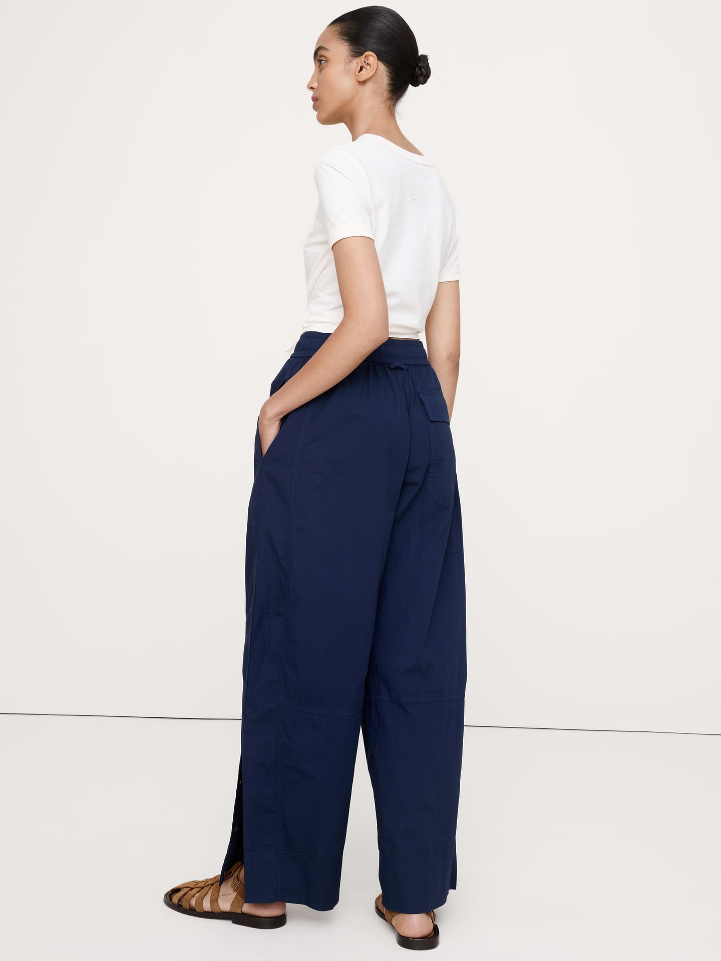 Image number 3 showing, Ripstop Cotton Pull-On Pant