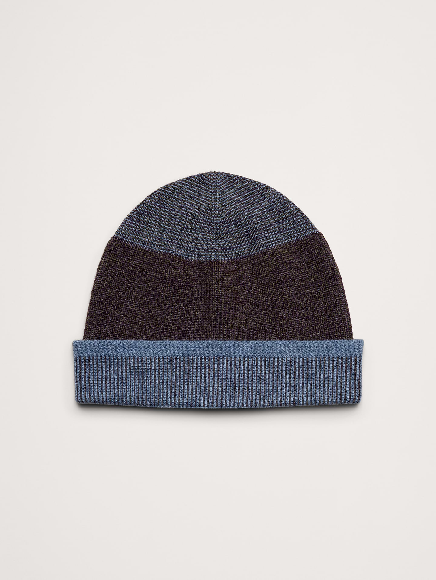 Image number 1 showing, Merino Lightweight Striped Beanie