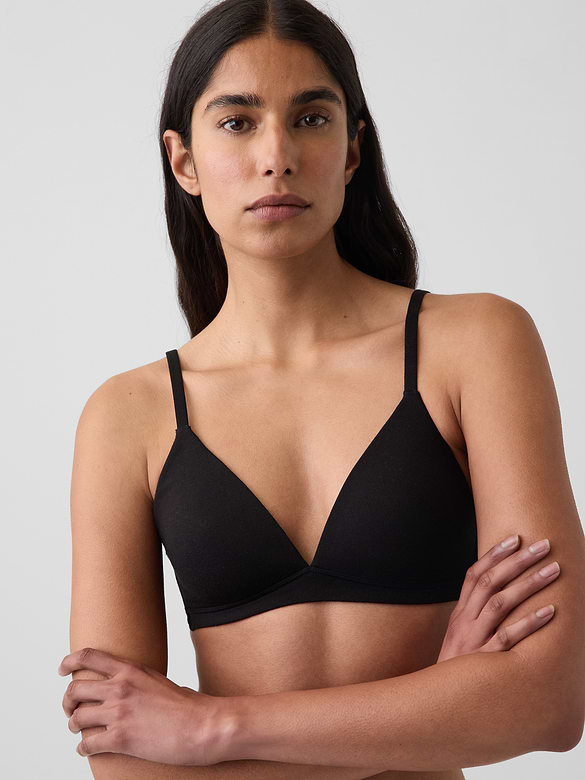 SoftMade Organic Stretch Cotton Triangle Bra