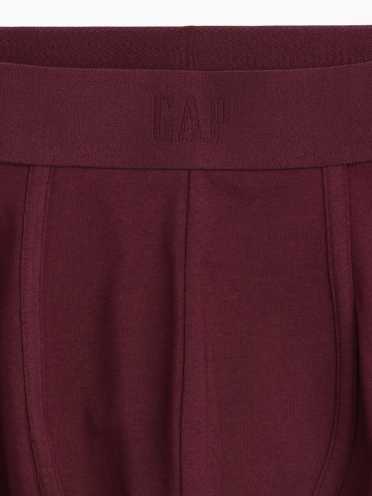 Image number 2 showing, 5" Organic Stretch Cotton Boxer Briefs