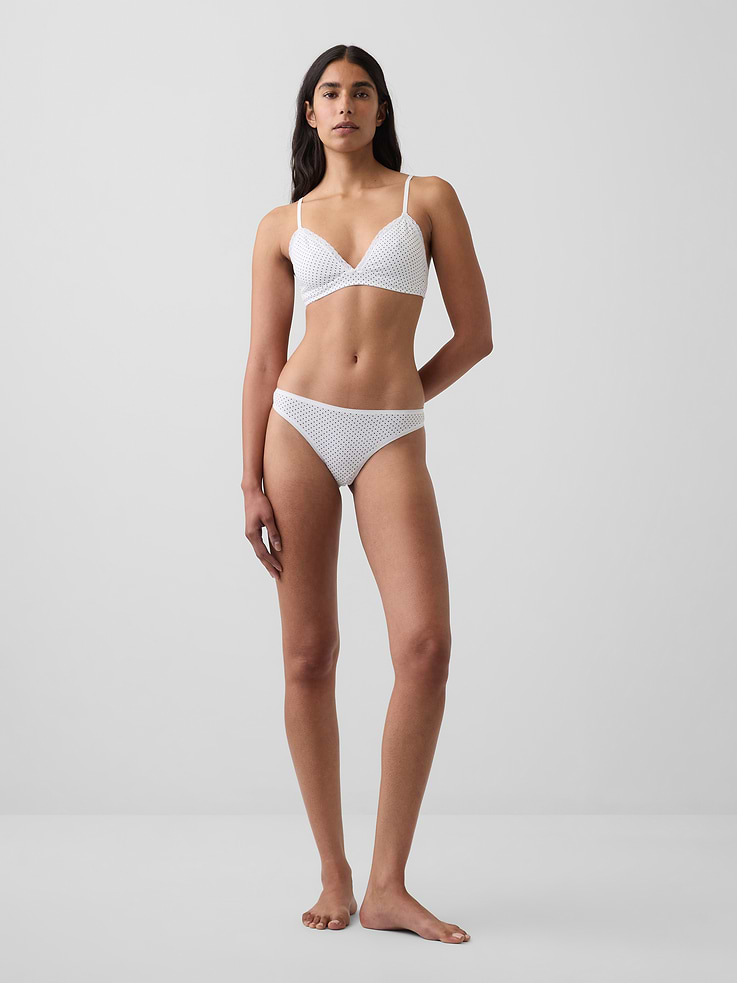 Image number 4 showing, SoftMade Organic Stretch Cotton Thong