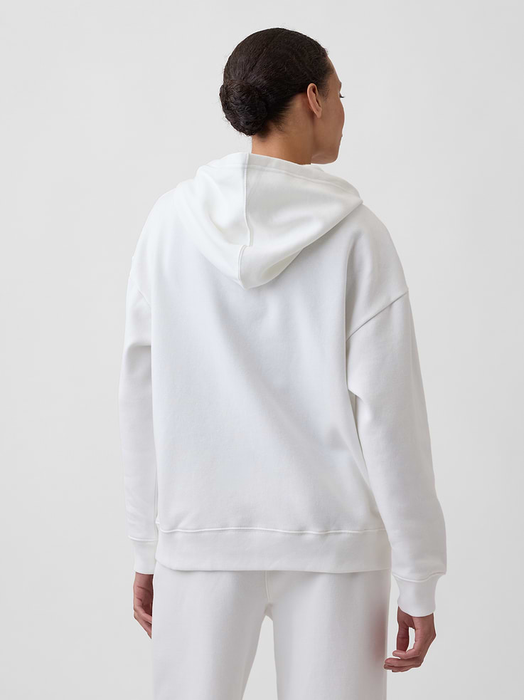 Image number 2 showing, Oversized Fleece Zip Hoodie