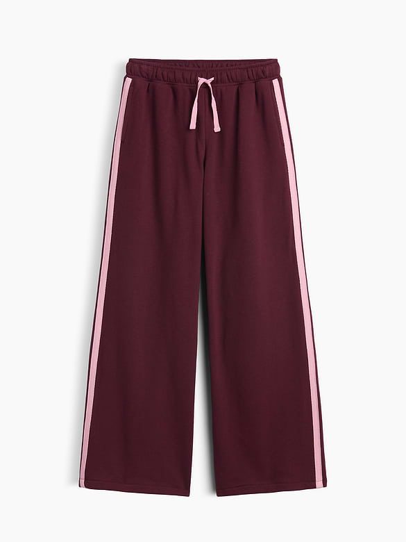 Kids Relaxed French Terry Track Pants