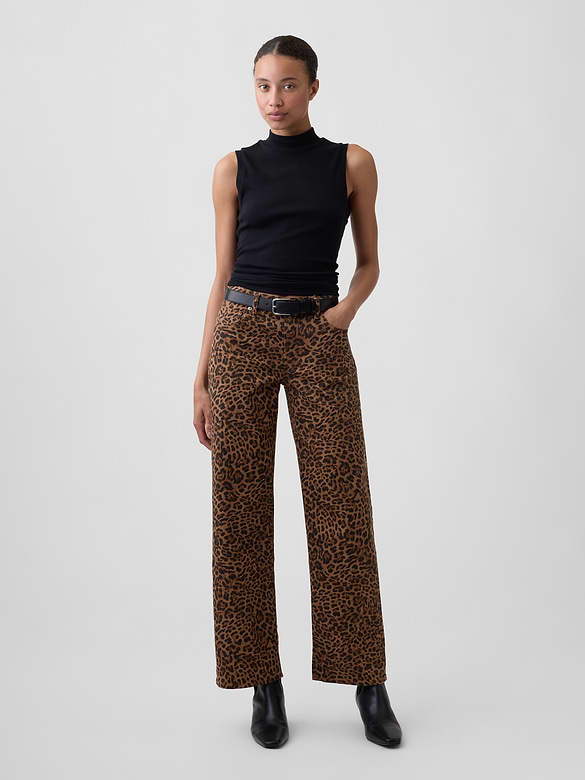 Low Rise '90s Loose Jeans