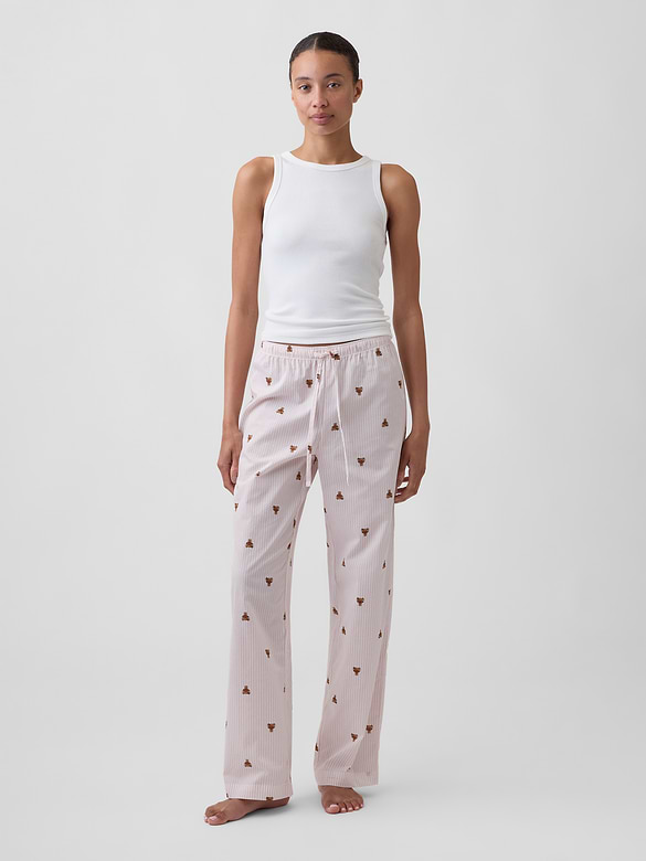Poplin PJ Pants