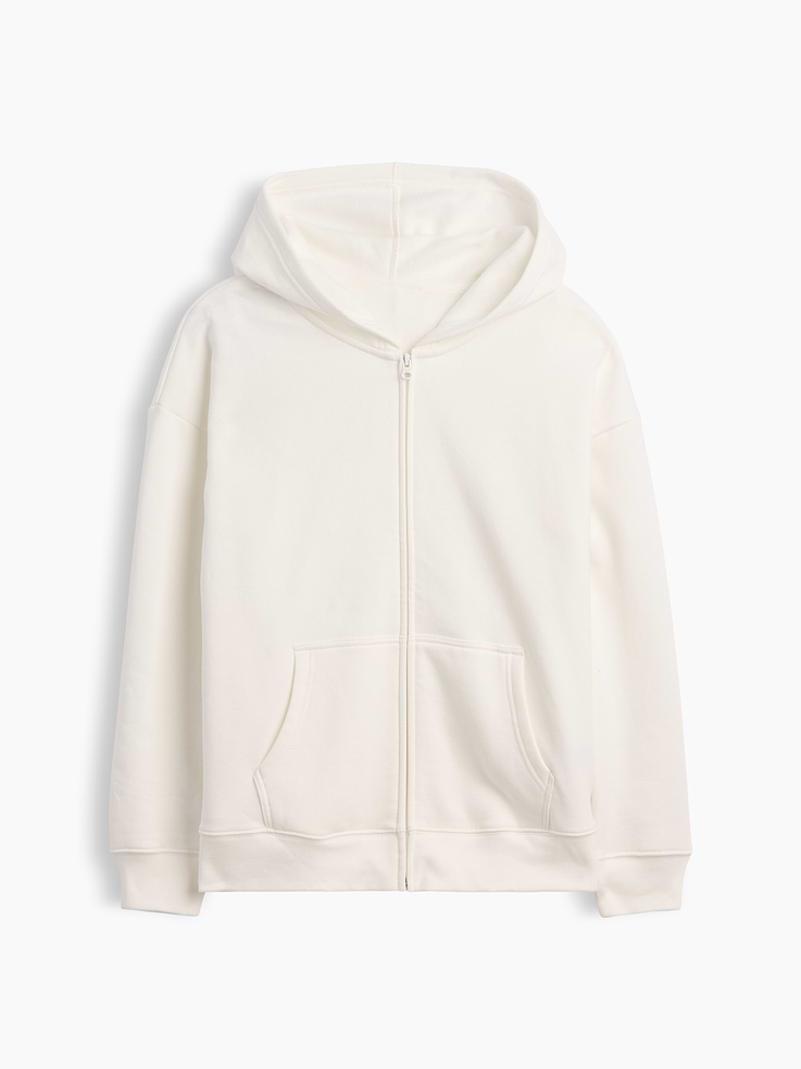 Image number 5 showing, Oversized Fleece Zip Hoodie