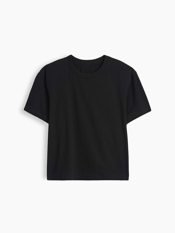 Image number 5 showing, Boxy Crewneck T-Shirt