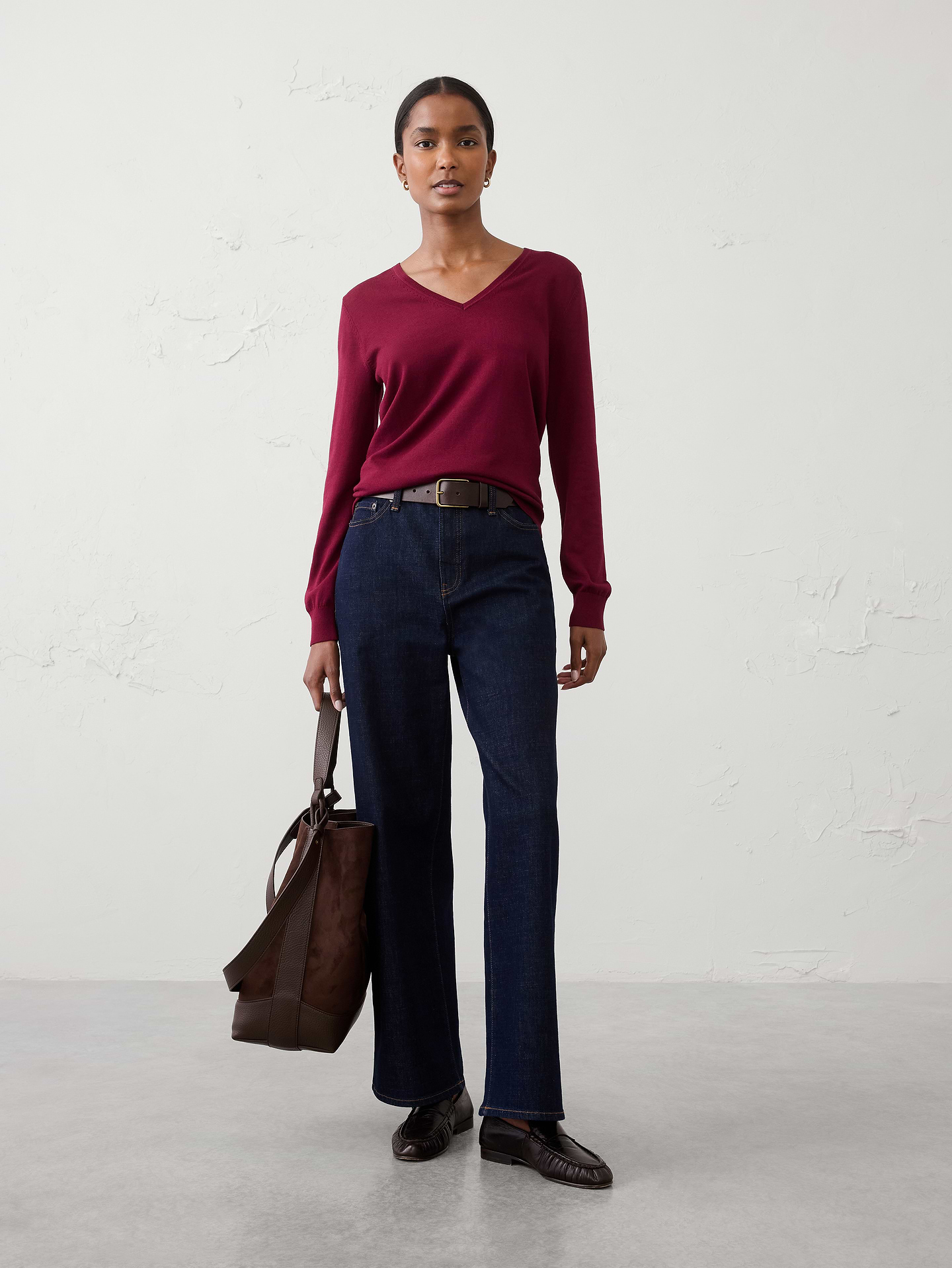Image number 1 showing, Forever V-Neck Sweater