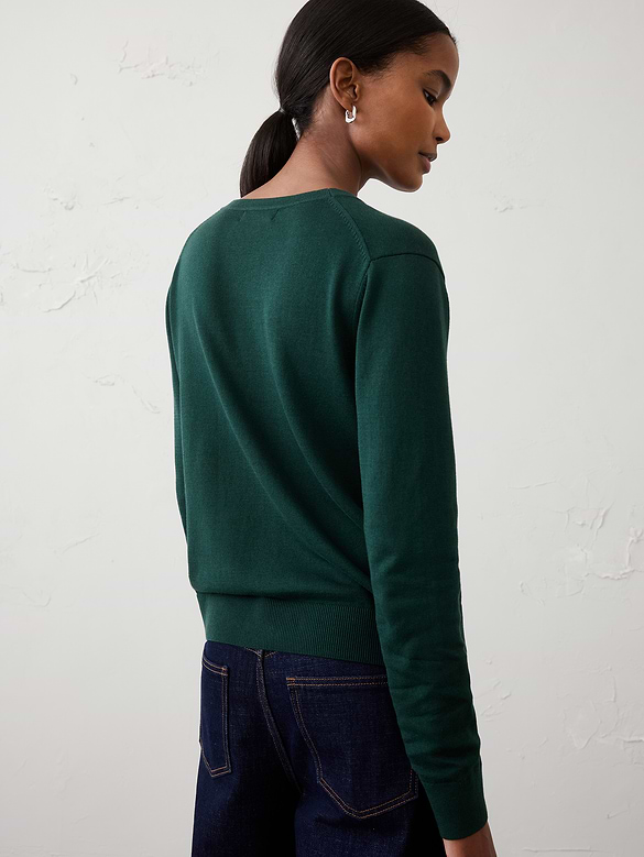 Forever V-Neck Cardigan Sweater