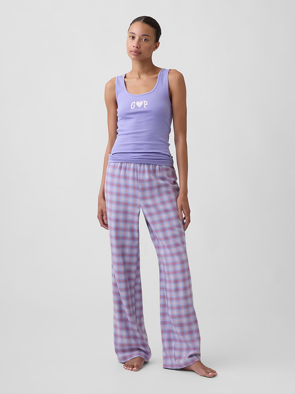Gap Logo Ribbed Tank Top