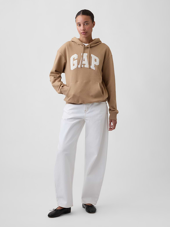 Relaxed Gap Logo Hoodie