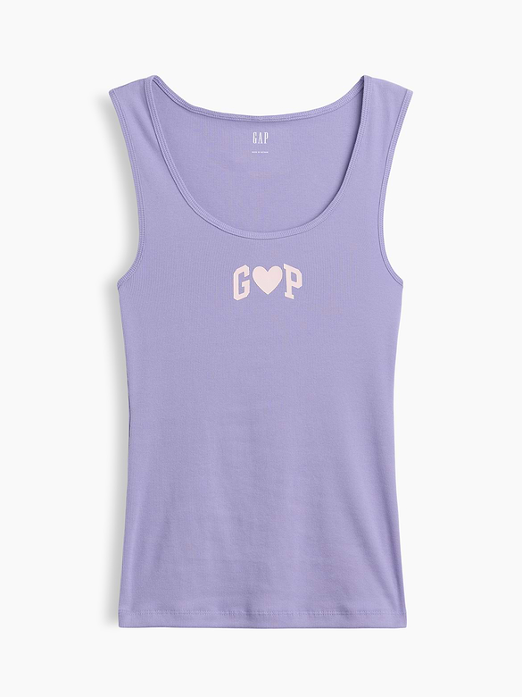 Gap Logo Ribbed Tank Top