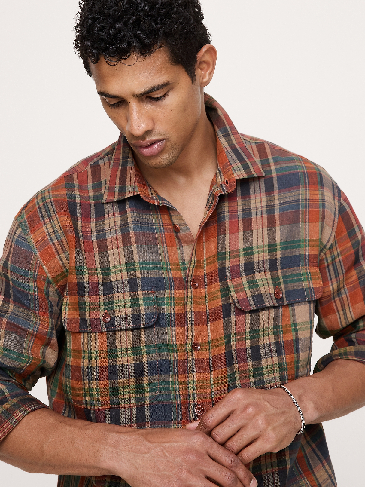 Relaxed-Fit Linen Explorer Shirt | Banana Republic