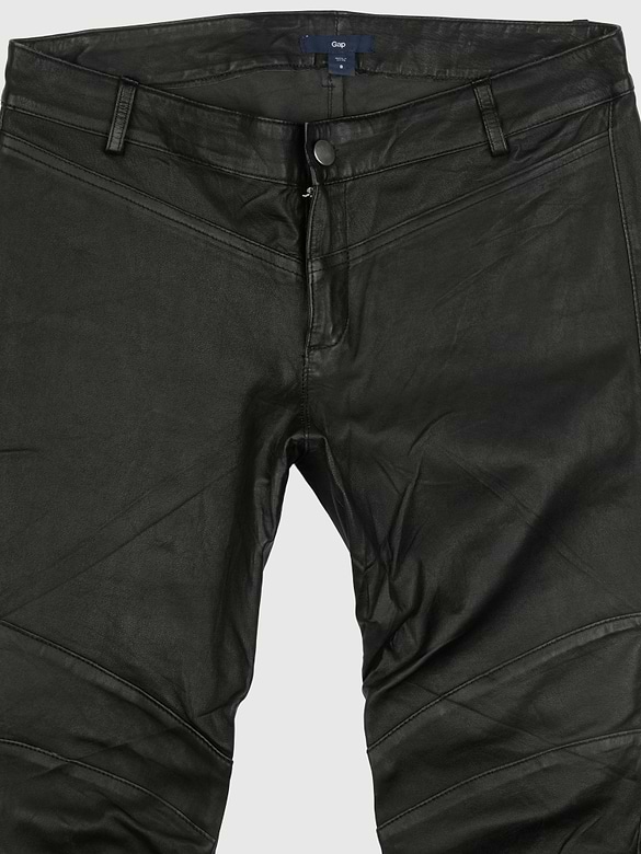 GapVintage Womens 2011 Leather Pants - 8