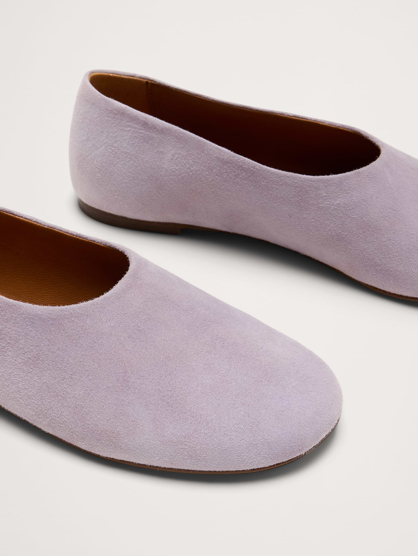 Image number 6 showing, Italian Suede Ballet Flat