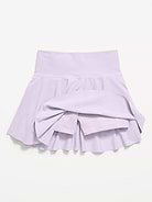 Image number 3 showing, High-Waisted PowerSoft Skort for Girls