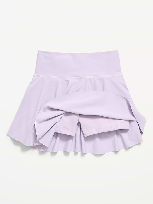 High-Waisted PowerSoft Skort for Girls