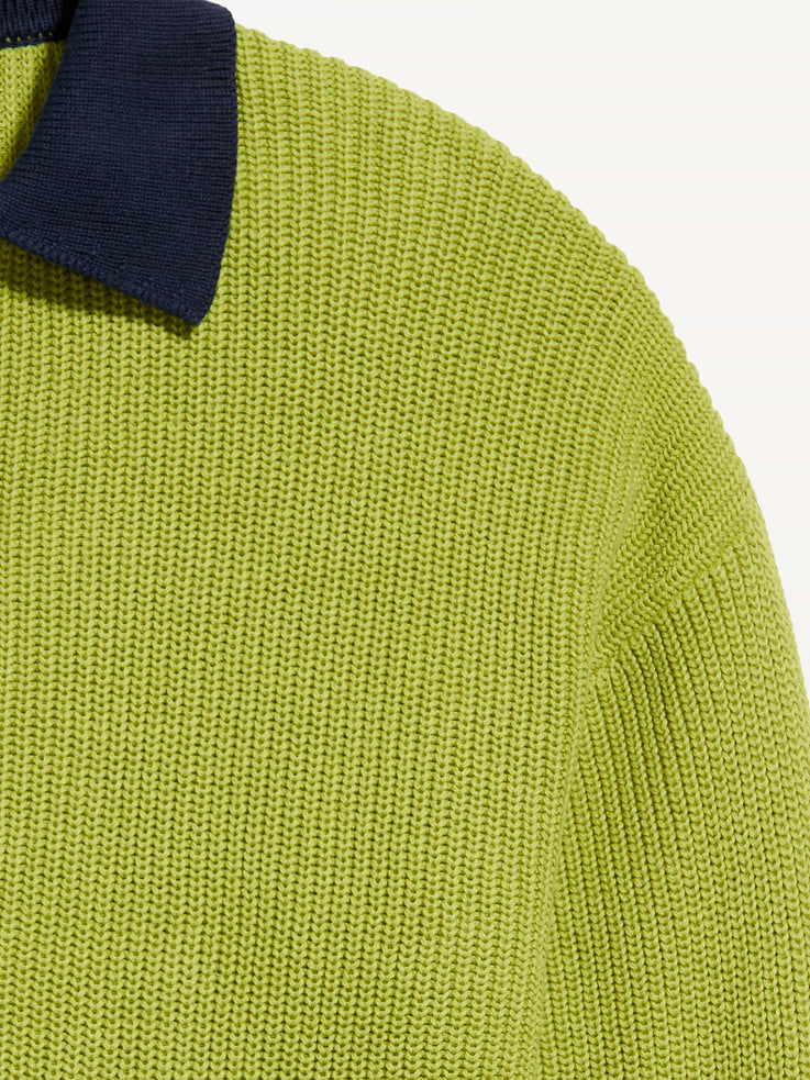 Image number 3 showing, Shaker Polo Sweater