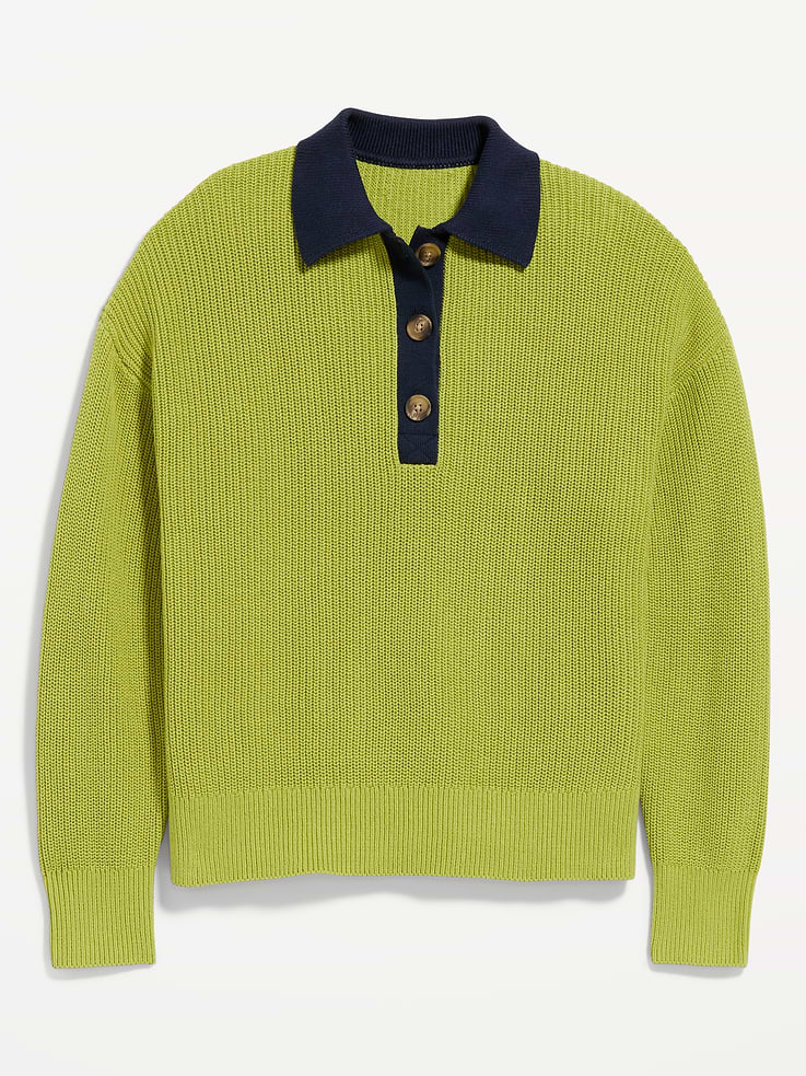 Image number 2 showing, Shaker Polo Sweater